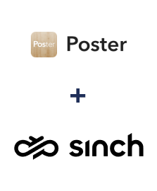 Poster ve Sinch entegrasyonu