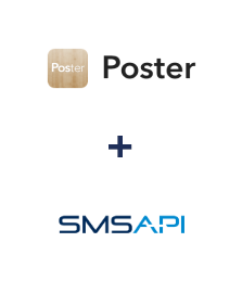 Poster ve SMSAPI entegrasyonu