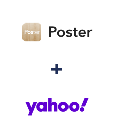 Poster ve Yahoo! entegrasyonu