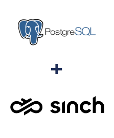PostgreSQL ve Sinch entegrasyonu