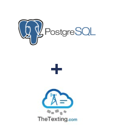 PostgreSQL ve TheTexting entegrasyonu