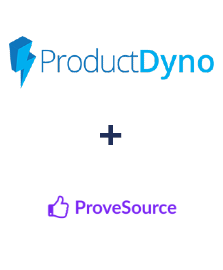 ProductDyno ve ProveSource entegrasyonu