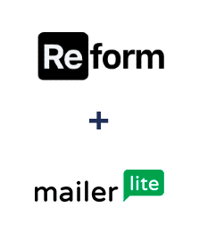 Reform ve MailerLite entegrasyonu