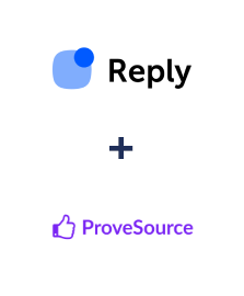 Reply.io ve ProveSource entegrasyonu