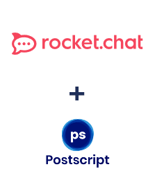 Rocket.Chat ve Postscript entegrasyonu