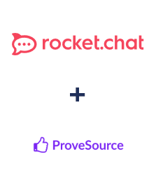 Rocket.Chat ve ProveSource entegrasyonu