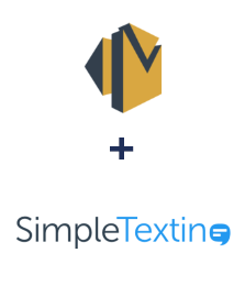 Amazon SES ve SimpleTexting entegrasyonu