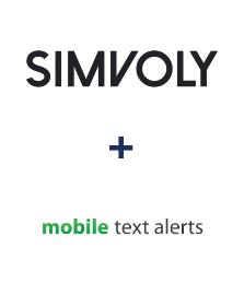 Simvoly ve Mobile Text Alerts entegrasyonu