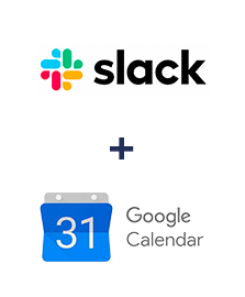 Slack ve Google Calendar entegrasyonu