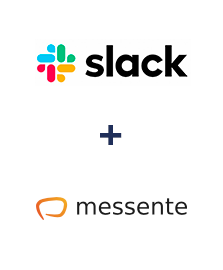 Slack ve Messente entegrasyonu