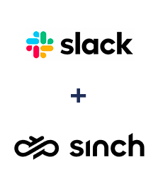 Slack ve Sinch entegrasyonu