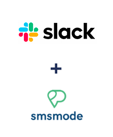 Slack ve smsmode entegrasyonu