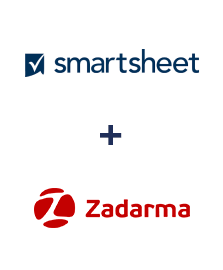 Smartsheet ve Zadarma entegrasyonu