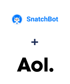 SnatchBot ve AOL entegrasyonu