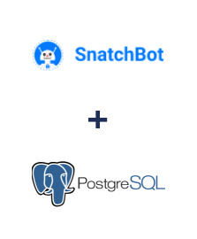 SnatchBot ve PostgreSQL entegrasyonu