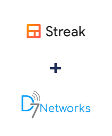 Streak ve D7 Networks entegrasyonu