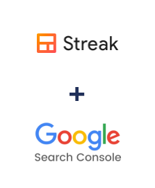 Streak ve Google Search Console entegrasyonu