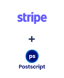 Stripe ve Postscript entegrasyonu