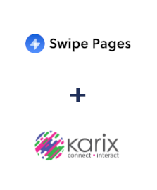 Swipe Pages ve Karix entegrasyonu