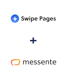 Swipe Pages ve Messente entegrasyonu