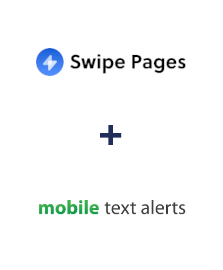 Swipe Pages ve Mobile Text Alerts entegrasyonu