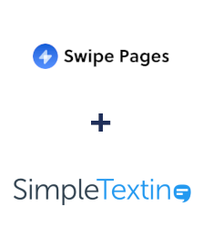 Swipe Pages ve SimpleTexting entegrasyonu