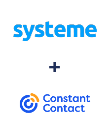 Systeme.io ve Constant Contact entegrasyonu