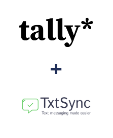 Tally ve TxtSync entegrasyonu