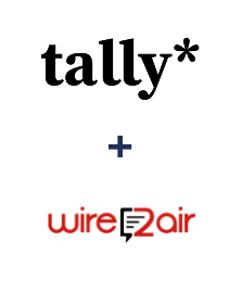 Tally ve Wire2Air entegrasyonu