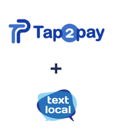 Tap2pay ve Textlocal entegrasyonu