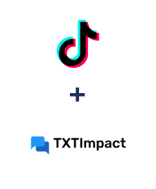 TikTok ve TXTImpact entegrasyonu