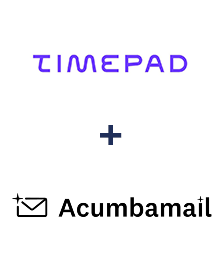 Timepad ve Acumbamail entegrasyonu