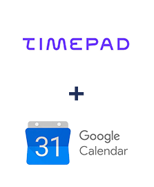 Timepad ve Google Calendar entegrasyonu