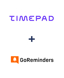 Timepad ve GoReminders entegrasyonu