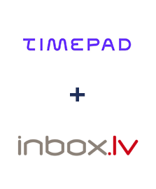 Timepad ve INBOX.LV entegrasyonu