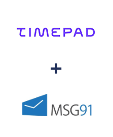 Timepad ve MSG91 entegrasyonu