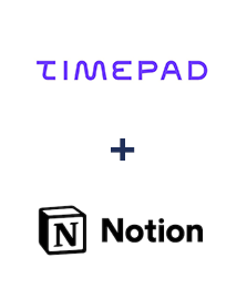 Timepad ve Notion entegrasyonu