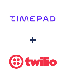 Timepad ve Twilio entegrasyonu