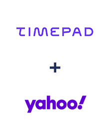 Timepad ve Yahoo! entegrasyonu