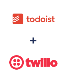 Todoist ve Twilio entegrasyonu