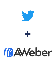 Twitter ve AWeber entegrasyonu