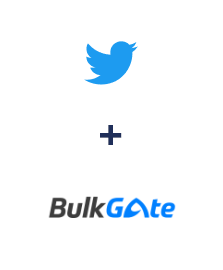 Twitter ve BulkGate entegrasyonu