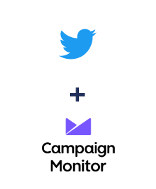 Twitter ve Campaign Monitor entegrasyonu