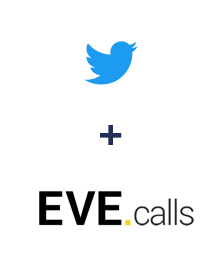 Twitter ve Evecalls entegrasyonu