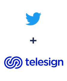 Twitter ve Telesign entegrasyonu