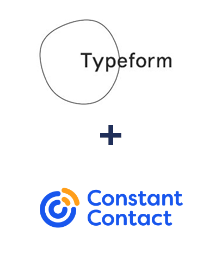 Typeform ve Constant Contact entegrasyonu