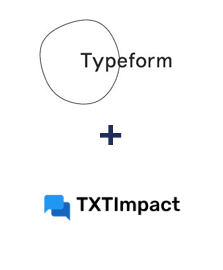 Typeform ve TXTImpact entegrasyonu