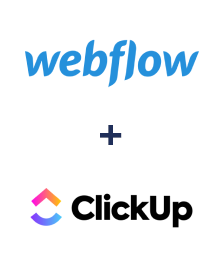 Webflow ve ClickUp entegrasyonu