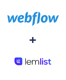 Webflow ve Lemlist entegrasyonu