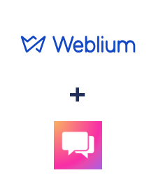 Weblium ve ClickSend entegrasyonu